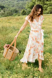 Boardwalk Stroll Dress--BOHO-875