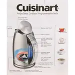 🌸現貨可下 CUISINART 美膳雅 1.7L 溫控保溫電茶壺 快煮壺 CPK-17TW 加熱快速 熱水壺 煮水壺