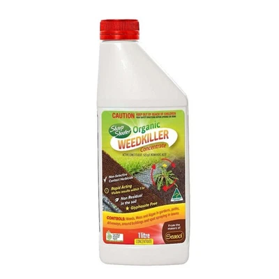 Sharp Shooter Organic Weedkiller 1 Litre Herbicide Glyphosate Free Weeds Moss