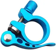 34.9mm Aluminum Bike Seatpost Clamp Lock Quick Release Design for Easy Use Adjustment