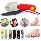 Orthotics Insoles Foot Arch Support Insert Plantar Fasciitis Pain Relief Unisex