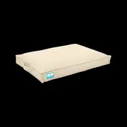 Cozy Tails Rectangular Cushion Dog Bed Beige