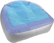 [Abaodam] Inflatable Bath Pillow and Cushion Portable Multi-Functional Spa Pillow for Bathtub Outdoor Camping Seat Cushion