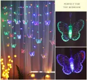Butterfly String Lights LED Curtain Lights Home Wedding Party Decorations