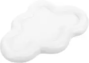 [EXCEART] Jewelry Plate Jewelry Dish Cloud Shape Cosmetics Trinket Tray White Ring Holder Organizer Plate Key Tray DIY Craft Home Decor Photography Props Birthday Decorative Ring Dish