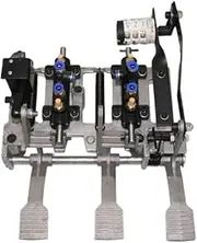 MotiveTech Tire Changer Foot Pedal Assembly Foot Control Air Valve Three Pedal Foot Pedal Valve