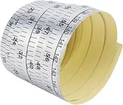 Adhesive Measuring Tape for Sewing Table Double Scale Measure Ruler Clothes Car Countertop Sticker Ruler Measuring Height Ruler