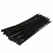 Seachoice 14211 Cable Ties, 14 Inches Long, 120 Pounds Max Load, UV Black, Pa...