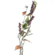 Set of 4 Artificial Berry and Twisted Grapevine 38" Stems