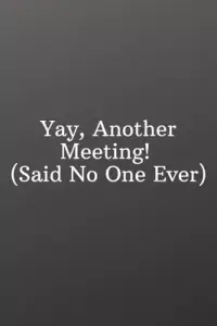 在飛比找博客來優惠-Yay, Another Meeting! (Said No