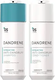 Dandrene Dandruff Shampoo and Conditioner Bundle by DS Laboratories – Shampoo and Conditioner for Itchy, Dry Scalp, Psoriasis, Seborrheic Dermatitis, For Men and Women (205ml)