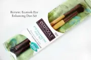 EcoTools Eye Enhancing Duo Brush Set Define Blend & Smudge Eyeshadow & Liner