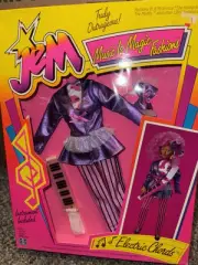 Jem Truly Outrageous Flip Side Fashions Electric Cord 1986 Hasbro