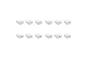 12PK Boxsweden Tote Mini Storage Stackable Box 6L 36x24.5x13cm Assorted