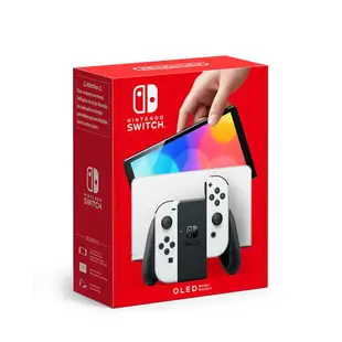 【Nintendo 任天堂】Switch OLED 白主機 白白手把【三井3C】