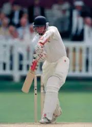 Trevor Ward batting for Kent during the Benson & Hedges Cup F- Old Cricket Photo
