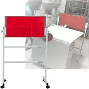 Table Tennis Rebound Board, Movable Self Training Return Board,Ping Pong Exerciser Tool for Home Gyms Schools Clubs Office