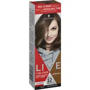 Schwarzkopf Live Colour Brown Hair Dye Hazelnut Semi Permanent each