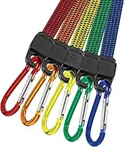 Performance Tool W1449 5pk Flat Carabiner Bungee Cord