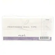 NSI - Precision Nail Tips - Clear Square - 100 Count