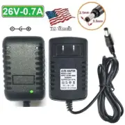 26V 0.7A 700mA AC Adapter to DC Power Supply Charger Cord 5.5x2.1mm US plug