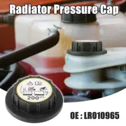 Radiator Pressure Coolant Reservoir Overflow Tank Cap for Land Rover LR4 Black
