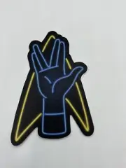 Spock Star Trek Live Long And Prosper 3” Waterproof Sticker