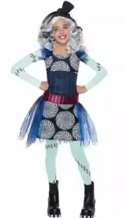 Rubies New Monster High Frankie Stein Child Costume Small 3-4 yrs