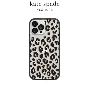 【kate spade】iPhone 14 Plus 精品手機殼 性感豹紋