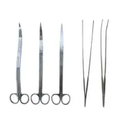 Aquarium Plant Scissors and Tweezers Planted Fish Tank Maintenance Curved Tools