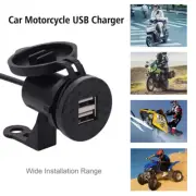 Motorcycle Mobile Phone Charger Usb Connector for Power Outlet Car Panel Socket