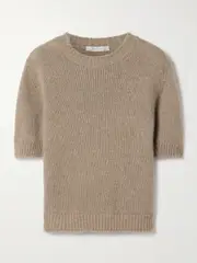 [The Row] The Row - Hibiscus Cashmere Sweater - Beige - small small Neutrals