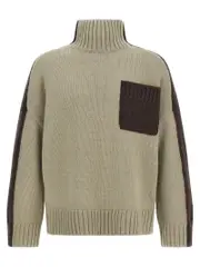 [J.W. Anderson] J. W. Anderson-Two Tone Patch Pocket Maglioni Multicolor-Uomo M