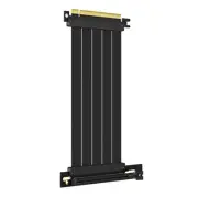 GLOTRENDS 200mm PCIe 4.0 X16 GPU Riser Cable (0 degree-90 degree), supports PCIe