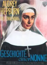 The Nun's Story poster Audrey Hepburn 1959 Old Film Movie Photo 6