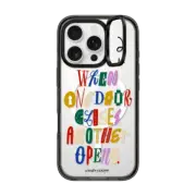 iPhone 16 Pro Impact Ring Stand Case MagSafe Compatible Door