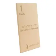 Baltic Birch Plywood, 12 mm 1/2 x 15 x 30 Inch, B/BB Grade Sheets| Woodpeckers
