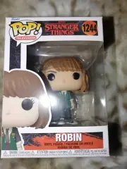 Funko Pop! Robin -1244 Netflix Stranger Things shipped in a protector free shipn