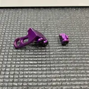 HPI 31401 Pro4 Purple Aluminum Transponder Servo Mount Set Pro 4 RARE Vintage RC