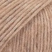 Baby Alpaca and Merino Wool Yarn, 4 Medium, Worsted, Aran, Drops Air, 1.8 Ounce 164 Yards (35 Clay)
