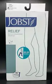 Jobst Relief Medical Compression Stockings Knee High 20-30mmHg Clsd Toe Unisex M