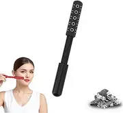 Elarique Face Roller, Elarique Glow Sculpt - Beauty Roller, Germanium Stone Face Rolling for up Lifting and Skin Care, Beauty Sculptor Rolling (30 Black)