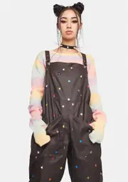 [Fearless Illustration] Blurry Heart Dungarees