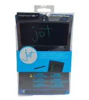 Boogie Board Jot 8.5" Blue eWriter LCD Writing Tablet with Instant Erase