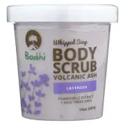 Bodhi Whipped Soap Body Scrub Volcanic Ash Lavender - 14 oz Pack of 6
