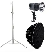 Amaran 60d S 60W 5600k LED Video Light Daylight + Light Dome SE + 2.8M Stand AU