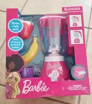 Barbie Blender Pretend Play Toy (Blades Spin and Rev Up)