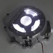 W/ White LED Left Engine Stator Cover For Honda 2007-2024 CBR600RR / CBR600RA
