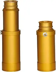 Monocular Telescope, 10X50 NightMetal Super Large Eyepiece HD High Stretch Monocular Telescope Prism for Traveling,Gold