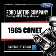 Digital Shop Manual and Resources for 1965 Mercury Comet (for: Mercury)